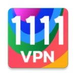 1111 vpn android application logo